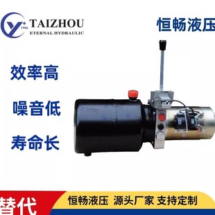 体积小不锈钢汽车尾板液压系统质量保证小型液压泵站12v24v