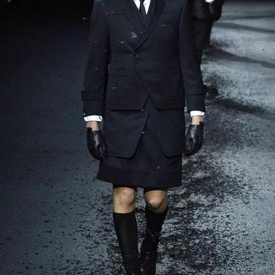 新款秀场款马甲背心式西服