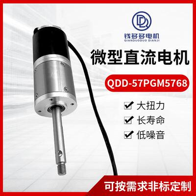 QDD-57PGM5768动57QDD-57PGm精密m行星齿轮减机速电电窗帘推杆无