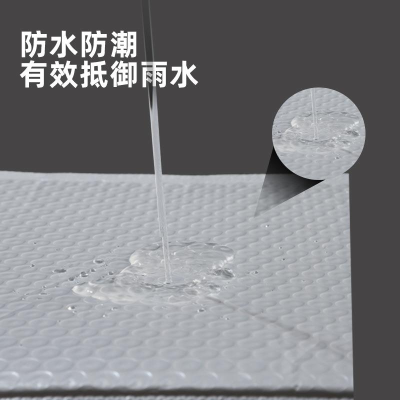 厚自黏复合珠光膜气泡袋快递物泡流CQX泡沫袋加打包运压输防挤款