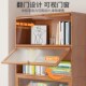 家用客厅书架学生书柜置物柜防尘置物架卧室落地式 书本资料收纳柜