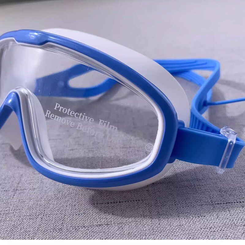 儿童大框泳镜3-14岁 男童青少年专业防水防雾高清游泳眼镜 潜水镜