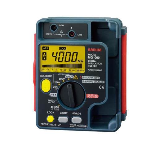日本 SANWA MG500/1000/MG5000绝缘电阻仪高压兆欧表