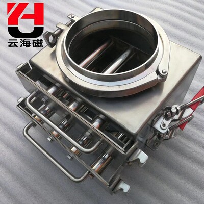 云海除铁器厂家CBS系列格栅式除铁器矿山去除铁屑杂质除铁器