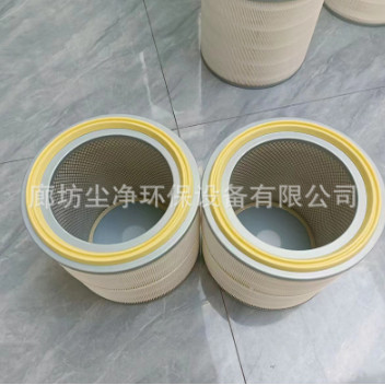 内外网hv滤纸除尘滤芯精密过滤器空压机木浆纸空气除尘滤筒