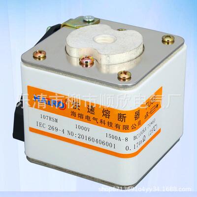 107RSM/1000V/1500A 户内低压平板式快速熔断器