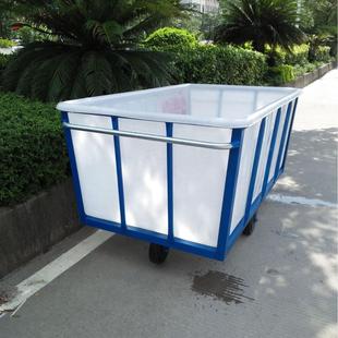 出口越南印尼厂印染用印染桶推布车 塑击料P24.9.0E水箱染 耐撞