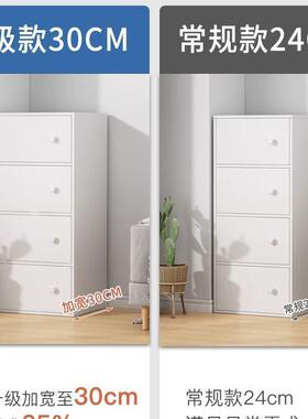g018-2五斗家用卧屉收纳小柜子简室易窄高立柜柜客抽厅靠墙置物柜