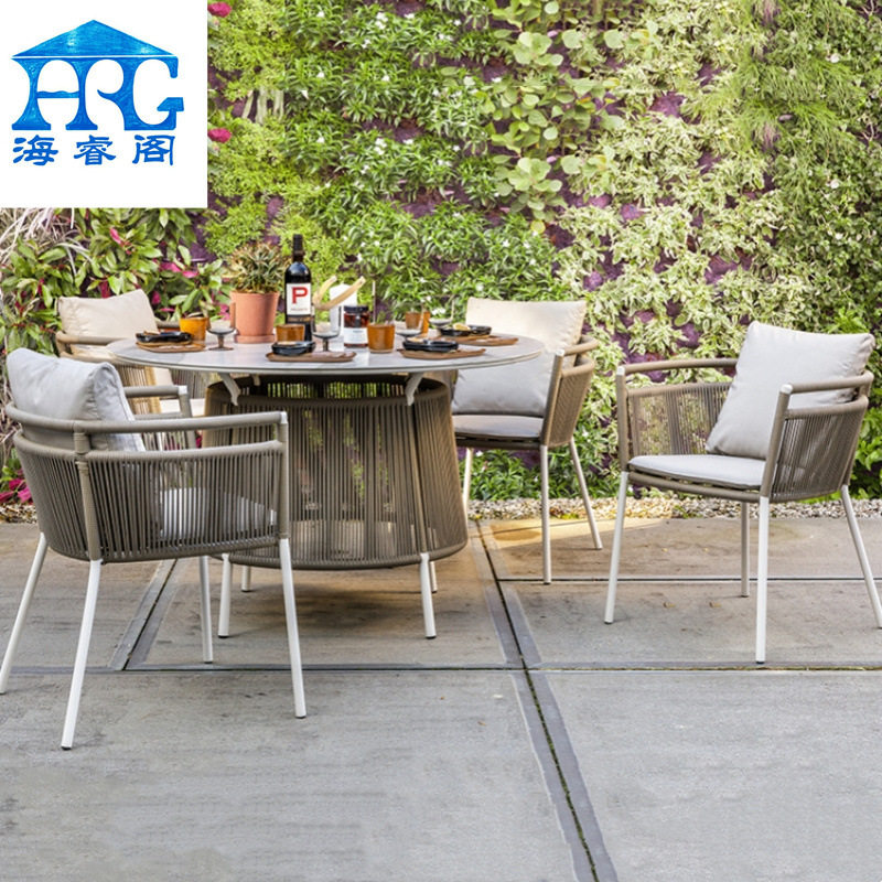 户外藤椅小茶几组合客厅藤编制花园阳台室外庭院简约休闲餐桌椅子,住宅家具,阳台椅,淘宝优惠券,粉丝福利购,淘宝优惠卷