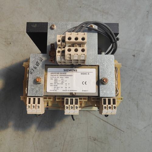 议价西门子SIDAC-S隔离变压器，型号4AV5195-0AA0可维修