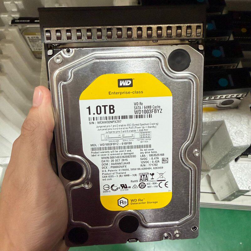 议价WD/西数 1T WD Re 64M SATA 3.5寸可维修