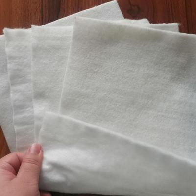 白色丝QGJ土工路养护工公长程 铁路阻渗长丝无纺土工布布