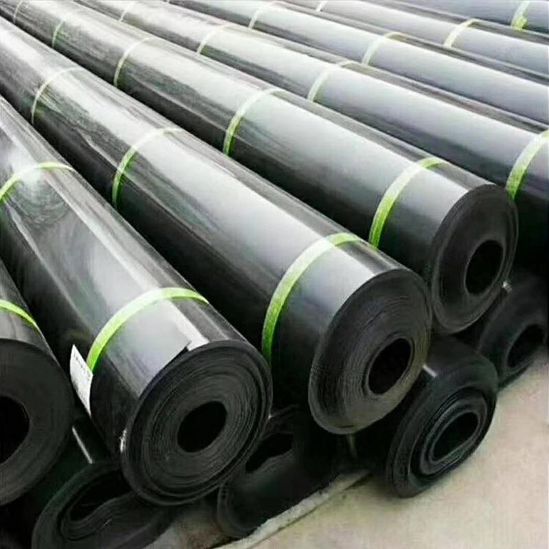 水库垃填膜埋场防渗工防渗土工膜土蓄BNG水池鱼塘养殖沼气池防圾