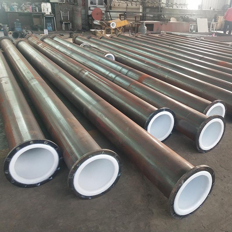 钢衬塑管道衬四法兰弯头氟钢钢衬塑钢管衬胶管化工废水处理衬塑钢