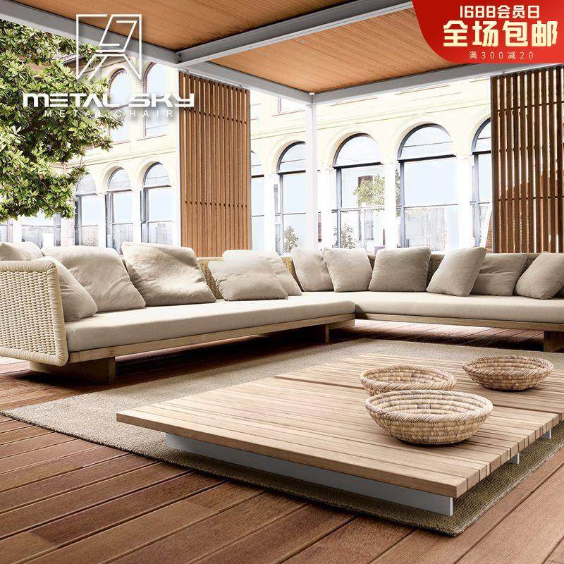 木户T-020外沙发露样房藤沙天发沙发茶板几组柚合休闲花园藤编沙,商业/办公家具,商用藤编家具,淘宝优惠券,粉丝福利购,淘宝优惠卷