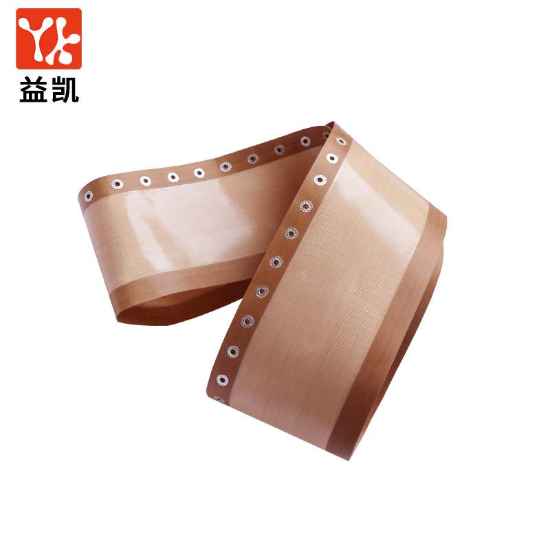 无缝带输送带REV工业耐高温接氟龙铁粘合带有特氟龙品缝皮带食烙