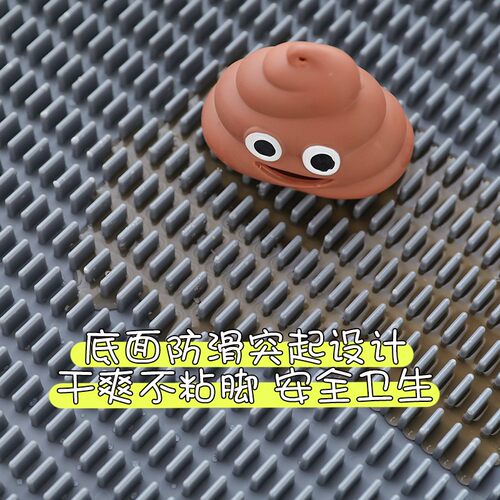狗狗厕所平板f式中小型犬尿便盆冲水防踩屎不湿脚粘脚宠物尿尿神