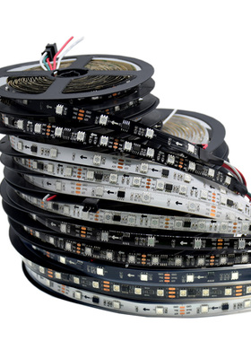 12V伏幻彩灯条5050全彩WS2811F灯带流水流光跑马灯带工程炫彩灯条