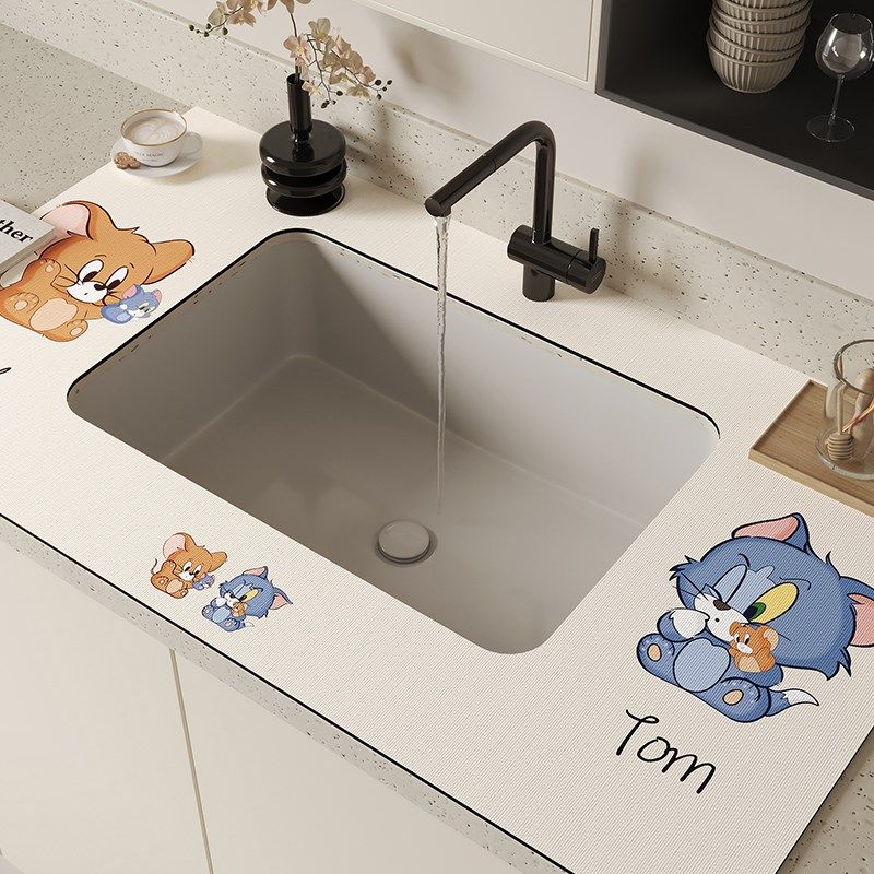 厨房硅藻泥吸水垫水槽满铺可裁剪C沥水垫浴室卫生间洗手台台面垫,居家布艺,厨房地垫,淘宝优惠券,粉丝福利购,淘宝优惠卷