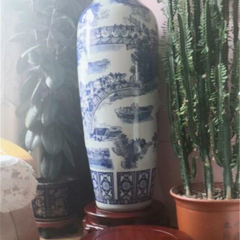 木质鱼缸架实木圆形老酒底座立柱空调底架L盆景架矮花架子大花瓶