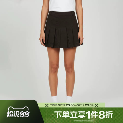 滔搏adidas阿迪达斯三叶草女子TWILL SKIRT运动休闲半身裙KD5446