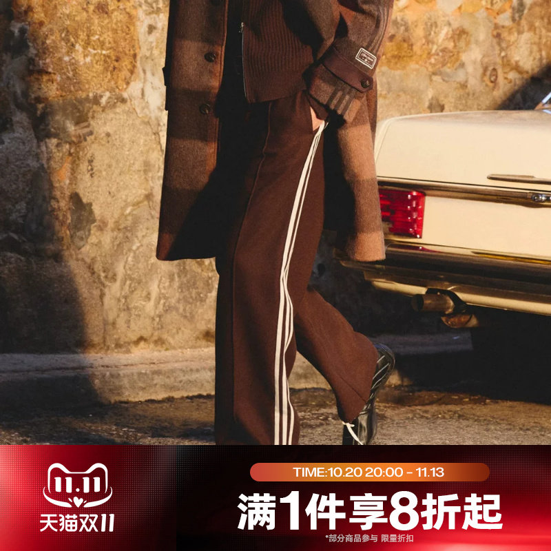 滔搏adidas阿迪达斯三叶草男子运动舒适休闲长裤KU5617