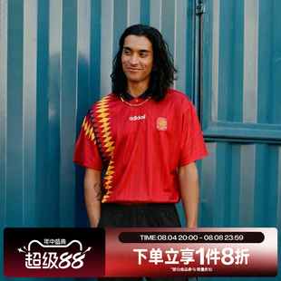 滔搏adidas阿迪达斯男运动休闲舒适短袖T恤JN3707