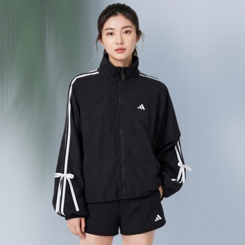 滔搏adidas阿迪达斯女子DANCE WB 1运动休闲夹克外套LD2935