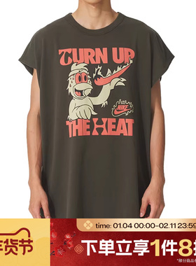 滔搏NIKE耐克男子运动户外健身休闲短袖无袖T恤HQ9255-355