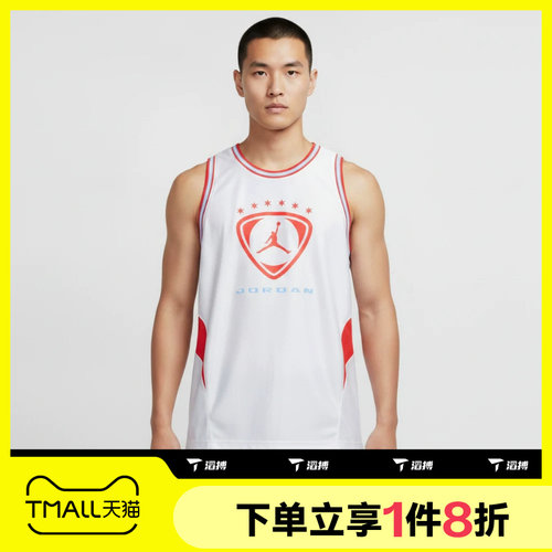 滔搏NIKE耐克男子AS J BRK FC SL JSY运动休闲无袖T恤IO1831-100