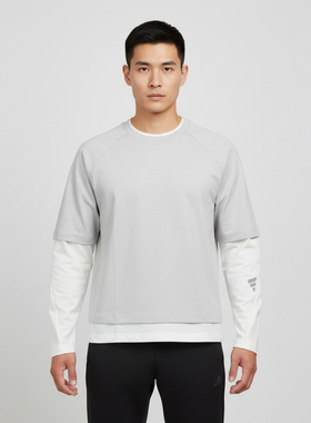 滔搏adidas阿迪达斯男子FOS M TEE LS运动休闲长袖T恤KU5304