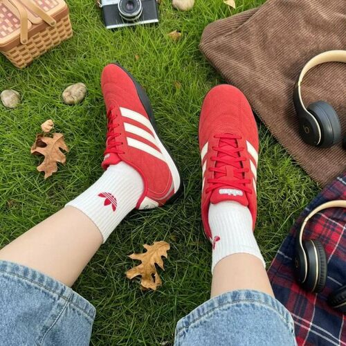 滔搏adidas阿迪达斯男女ADIPISTA薄底鞋低帮运动休闲鞋HQ9162