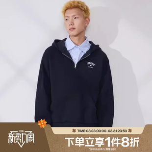 滔搏converse匡威男女运动休闲半拉链连帽套头衫 GHM 卫衣UCJ405