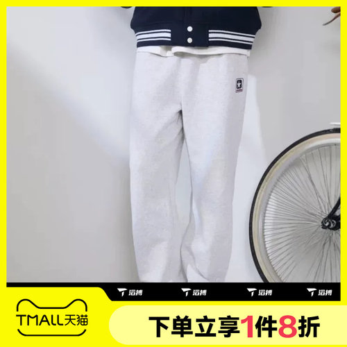 滔搏converse匡威男子运动舒适时尚百搭休闲长裤MCJ698-GGN