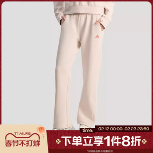 滔搏adidas阿迪达斯女子针织运动休闲直筒裤KH2689