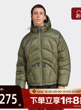 滔搏adidas阿迪达斯三叶草男子EQT JKT运动休闲羽绒服JX1447