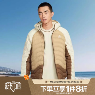 滔搏NIKE耐克男子户外运动休闲棉服连帽外套HJ3736 229