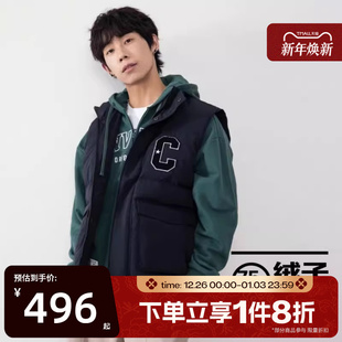 滔搏converse匡威男子运动休闲羽绒马甲UCJ088 023