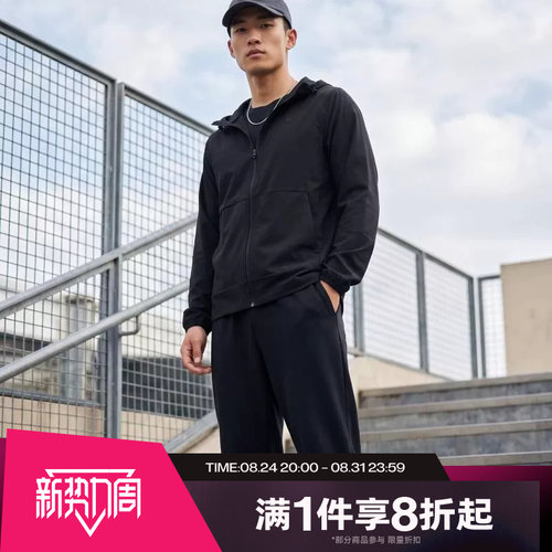 滔搏NIKE耐克男子运动休闲梭织夹克外套FB7552-010