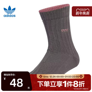 滔搏adidas阿迪三叶草中性CREW 1PP中袜JX9052 SOCK
