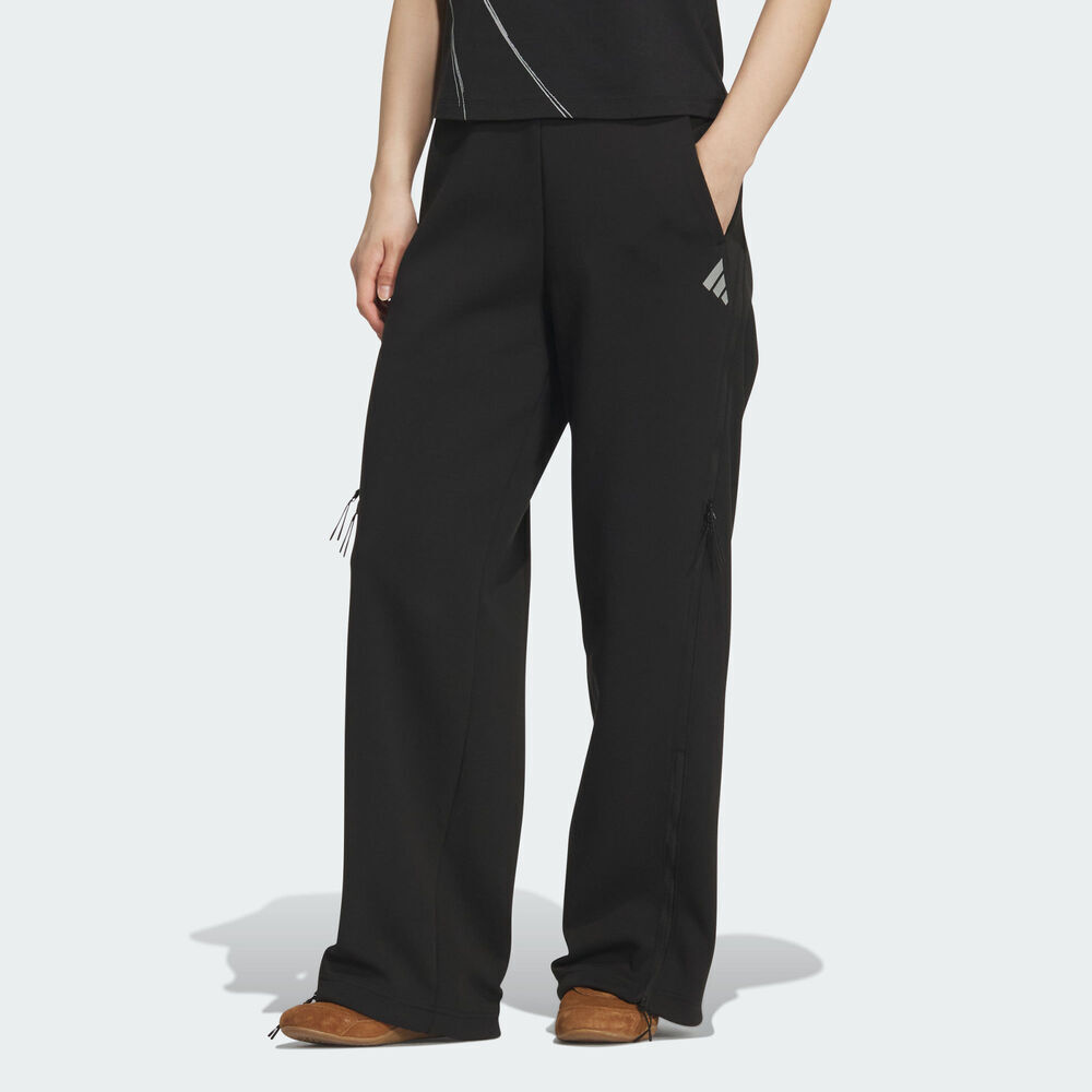 滔搏adidas阿迪达斯女子FUSTL W KNT PNT运动休闲长裤KC2695