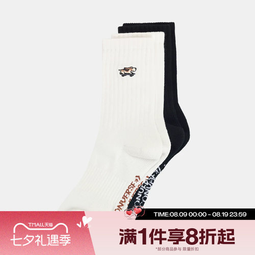 滔搏converse匡威男袜女袜舒适百搭运动休闲袜子UC0698-023