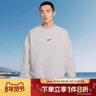 滔搏NIKE耐克男子字母印花运动休闲套头衫卫衣IR0107-072