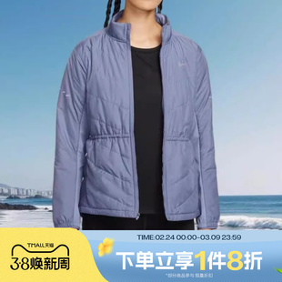 滔搏NIKE耐克女子侧拉链跑步夹克运动保暖休闲棉服外套HV2745-499