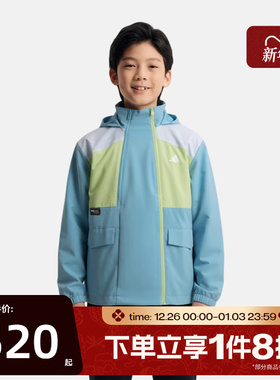 滔搏adidas阿迪达斯大童JK WV URBAN JKT运动健身夹克外套KG5949