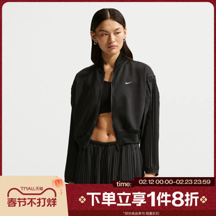滔搏NIKE耐克女子AS W NSW PLEATED运动健身夹克外套IQ0437-010