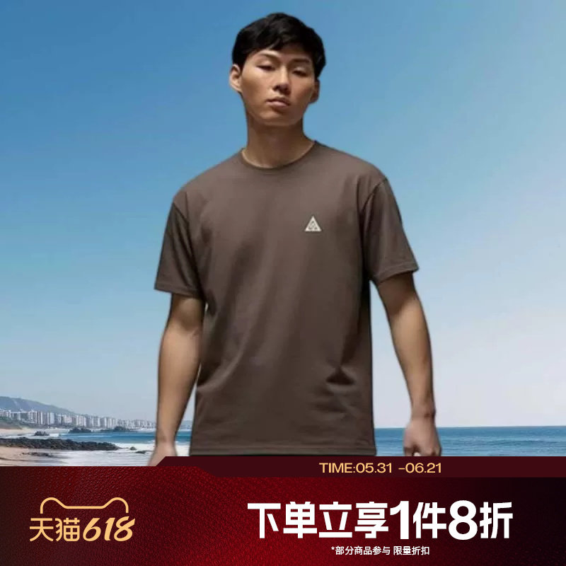 滔搏NIKE耐克男子运动休闲舒适圆领宽松短袖T恤DC5357-004