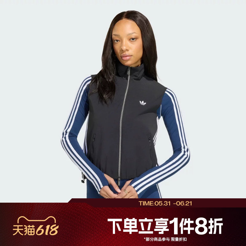 滔搏adidas阿迪达斯三叶草女子SLEEVELESS TT运动休闲马甲KY5182