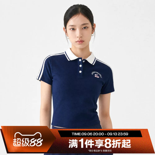 滔搏adidas阿迪达斯三叶草女子S运动休闲舒适短袖T恤LD3229