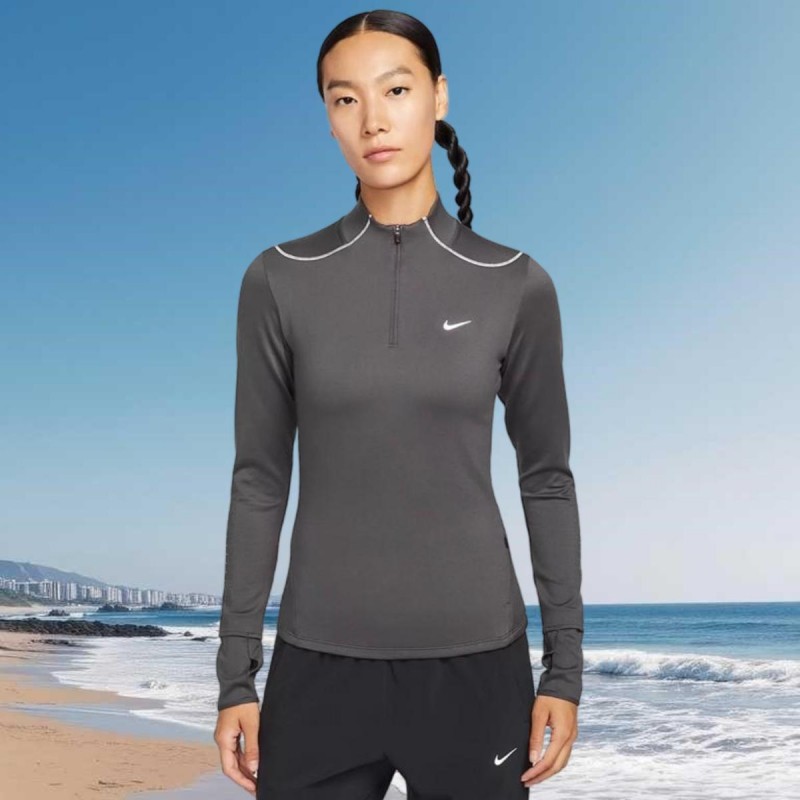 滔搏NIKE耐克女子跑步上衣打底衫运动休闲长袖T恤HV2945-036